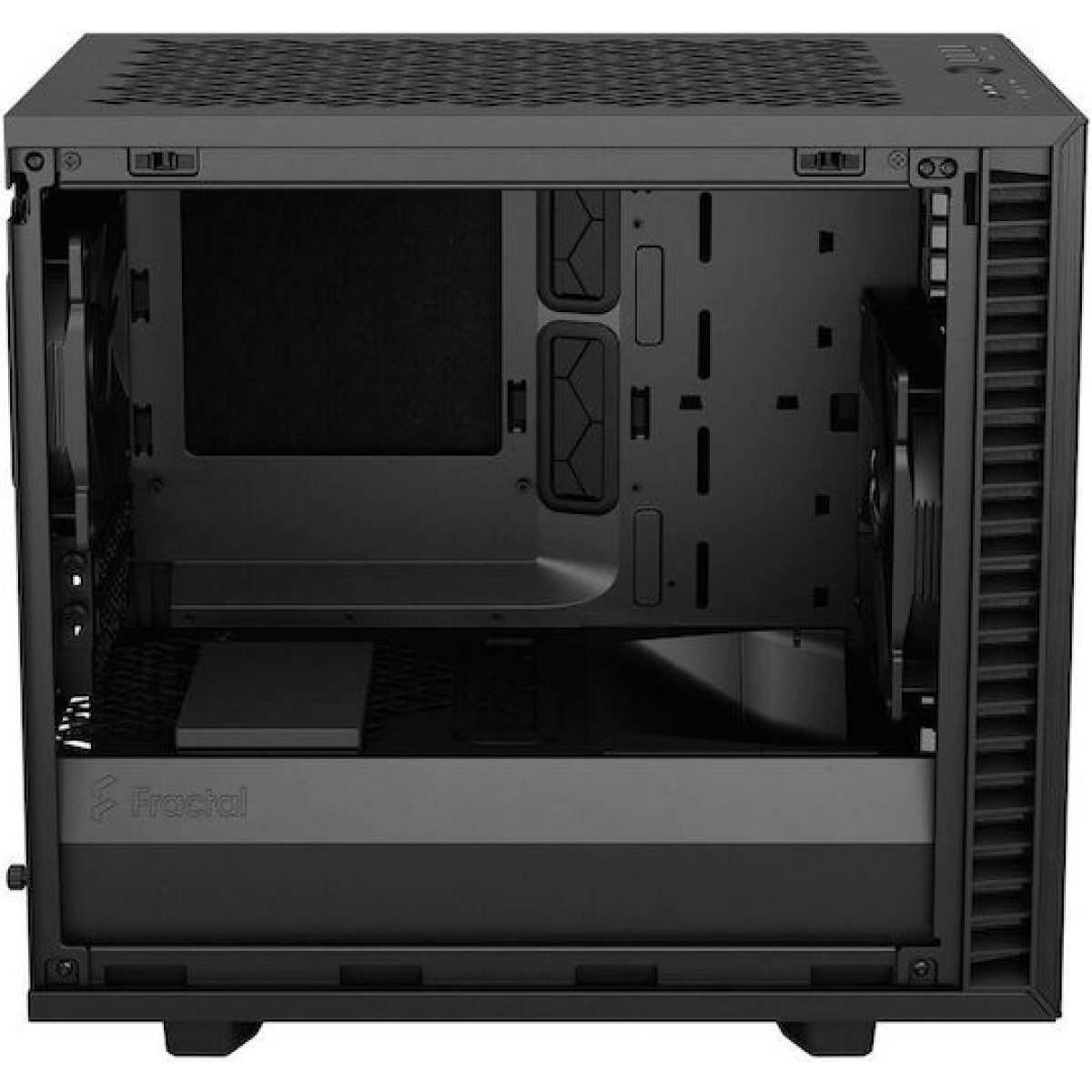 Fractal Design Define Nano Mini Tower Κουτί Υπολογιστή με Πλαϊνό Παράθυρο Black TG Light Tint