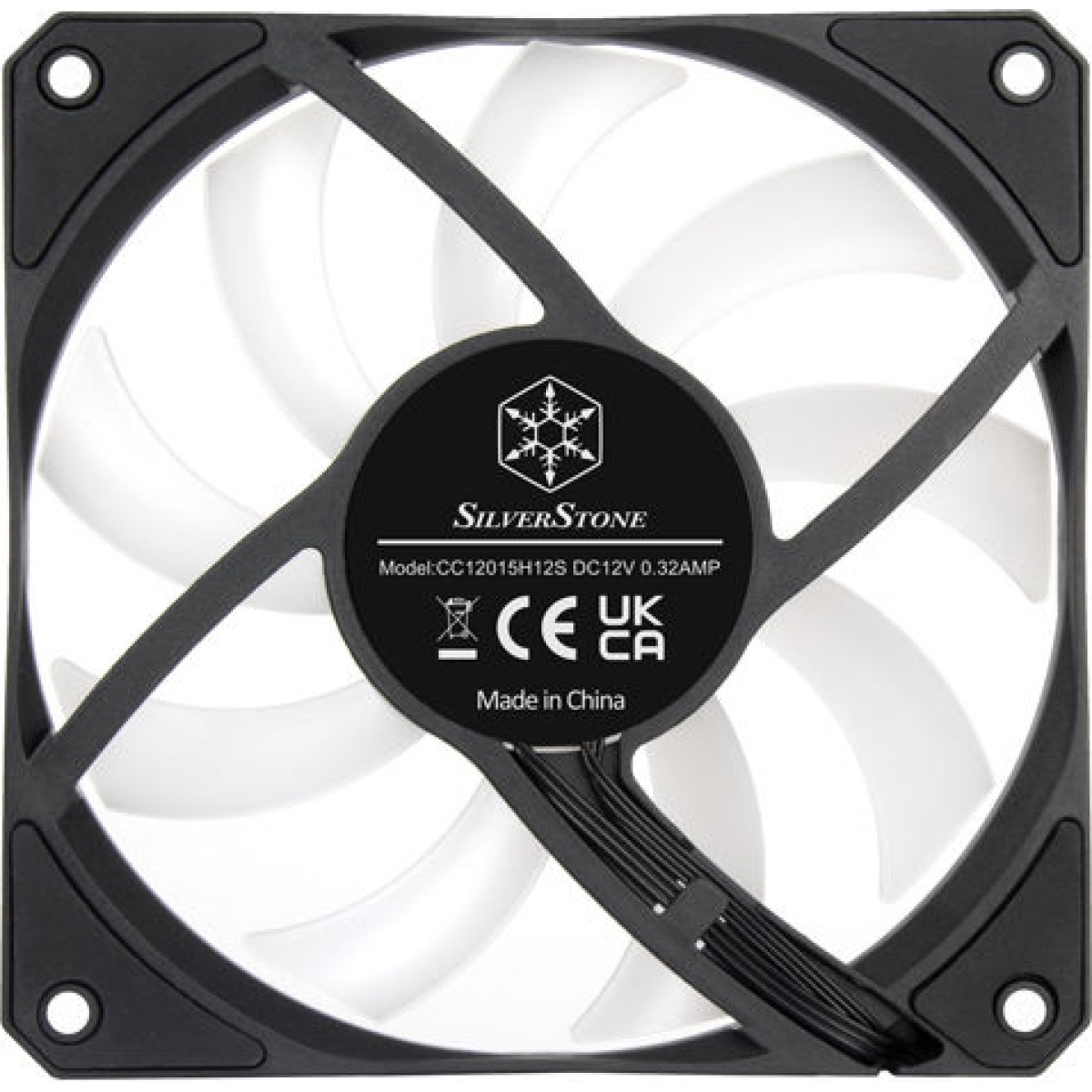 Silverstone Air Slimmer 120 ARGB Case Fan με Σύνδεση 4-Pin PWM