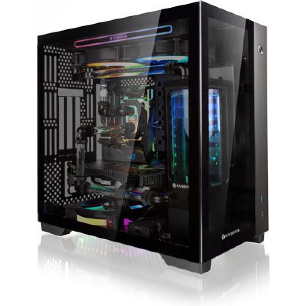 Raijintek Paean Mini Gaming Mini Tower Κουτί Υπολογιστή με Πλαϊνό Παράθυρο Μαύρο
