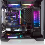 Raijintek Paean Mini Gaming Mini Tower Κουτί Υπολογιστή με Πλαϊνό Παράθυρο Μαύρο