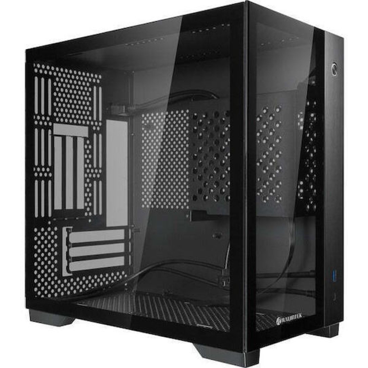 Raijintek Paean Mini Gaming Mini Tower Κουτί Υπολογιστή με Πλαϊνό Παράθυρο Μαύρο