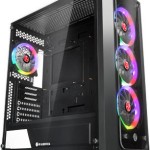 Raijintek Ponos TG4 Gaming Midi Tower Κουτί Υπολογιστή με Πλαϊνό Παράθυρο Μαύρο