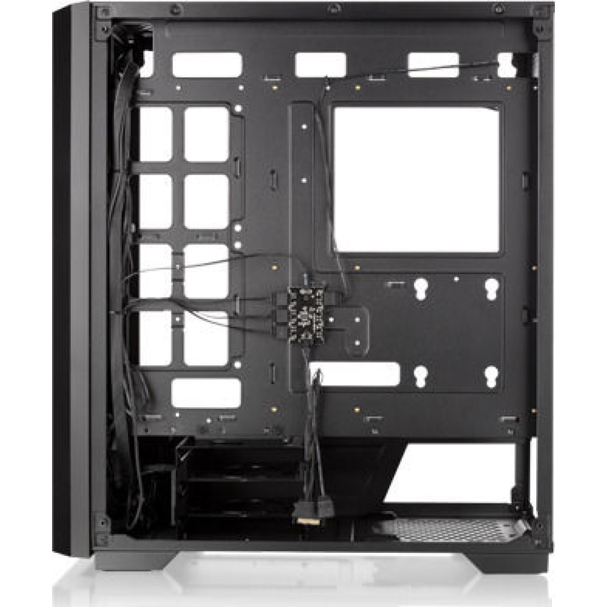 Raijintek Ponos TG4 Gaming Midi Tower Κουτί Υπολογιστή με Πλαϊνό Παράθυρο Μαύρο