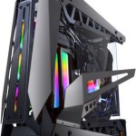 Raijintek NYX PRO Gaming Full Tower Κουτί Υπολογιστή με Πλαϊνό Παράθυρο Titan