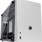 Raijintek Ophion Mini Tower Κουτί Υπολογιστή με Πλαϊνό Παράθυρο Λευκό
