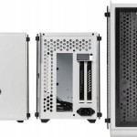 Raijintek Ophion Mini Tower Κουτί Υπολογιστή με Πλαϊνό Παράθυρο Λευκό