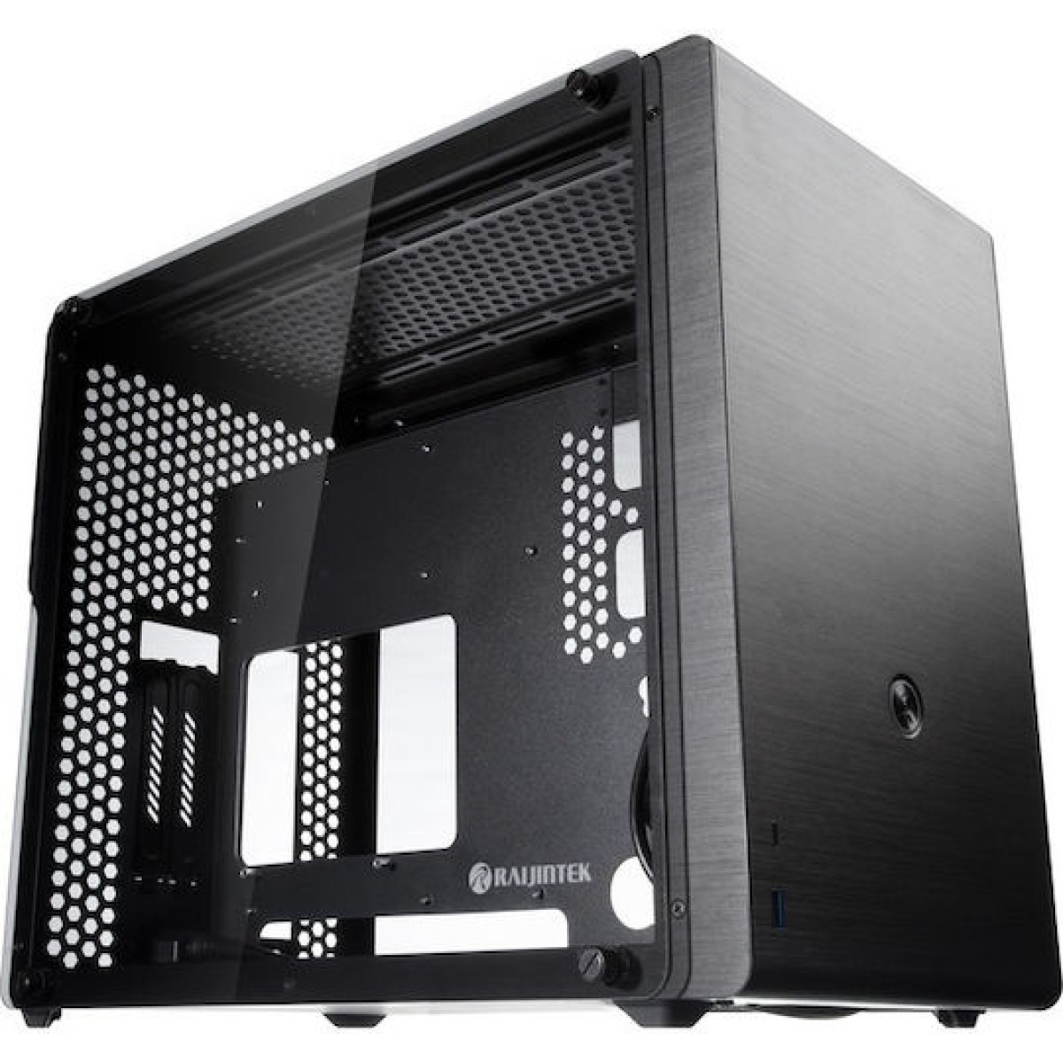 Raijintek Ophion M Evo TGS Gaming Midi Tower Κουτί Υπολογιστή με Πλαϊνό Παράθυρο Μαύρο