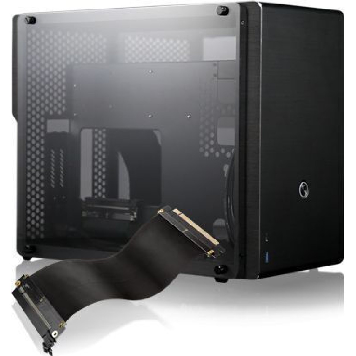 Raijintek Ophion M Evo TGS Gaming Midi Tower Κουτί Υπολογιστή με Πλαϊνό Παράθυρο Μαύρο