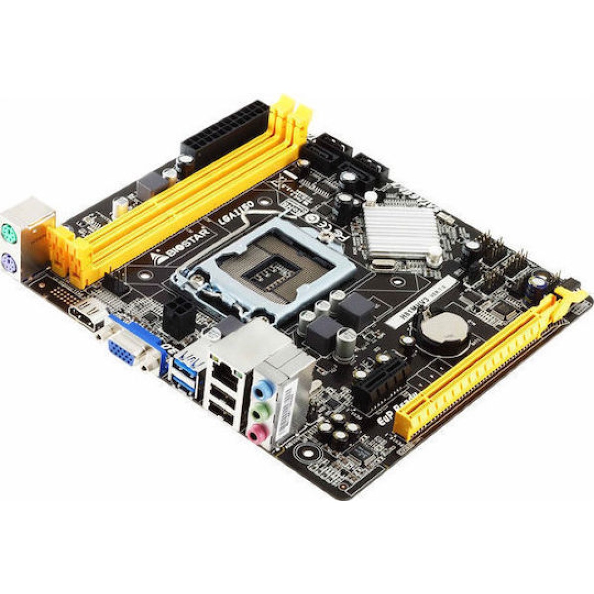 Biostar H81MHV3 Ver. 7.x Motherboard Micro ATX με Intel 1150 Socket