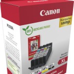 Canon CLI-581XL Γνήσιο Photo Value Pack με 4 Μελάνια Εκτυπωτή InkJet Κίτρινο / Κυανό / Ματζέντα / Μαύρο (2052C006)