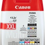 Canon CLI-581XXL Γνήσιο Πακέτο Μελανιών Εκτυπωτή InkJet Κυανό (1998C007)