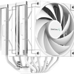 Deepcool AK620 Ψύκτρα Επεξεργαστή Διπλού Ανεμιστήρα για Socket AM4/1200/115x Λευκή