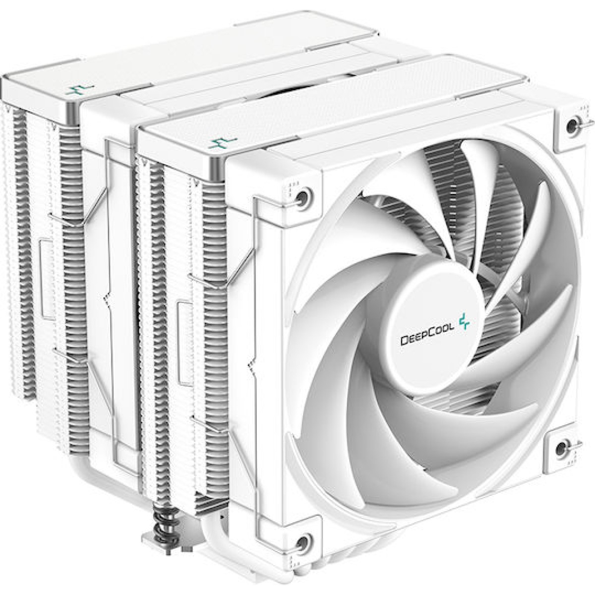 Deepcool AK620 Ψύκτρα Επεξεργαστή Διπλού Ανεμιστήρα για Socket AM4/1200/115x Λευκή