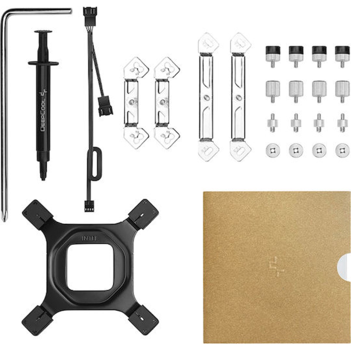 Deepcool AK620 Ψύκτρα Επεξεργαστή Διπλού Ανεμιστήρα για Socket AM4/1200/115x Λευκή