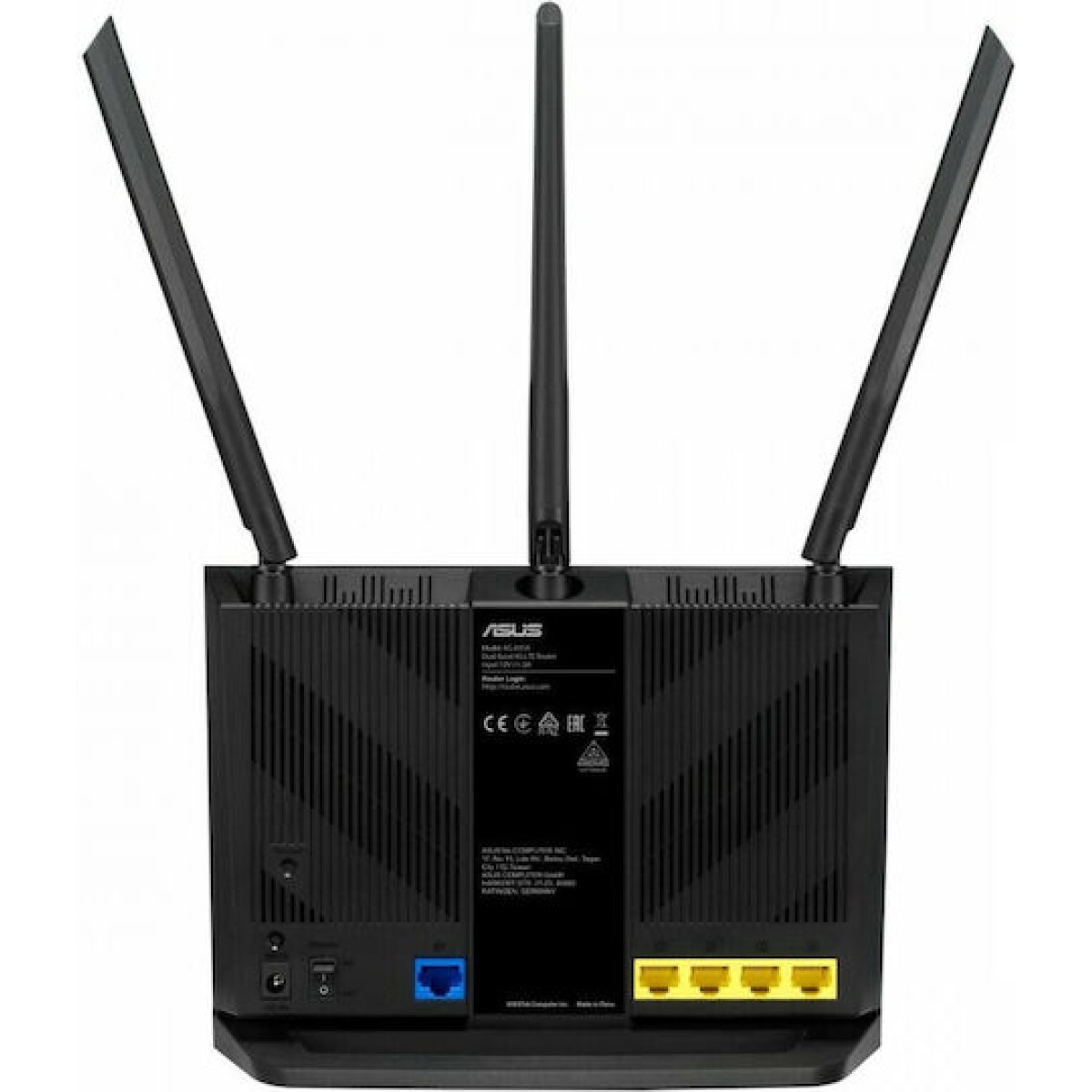 Asus 4G-AX56 Ασύρματο 4G Mobile Router Wi‑Fi 6 με 4 Θύρες Ethernet