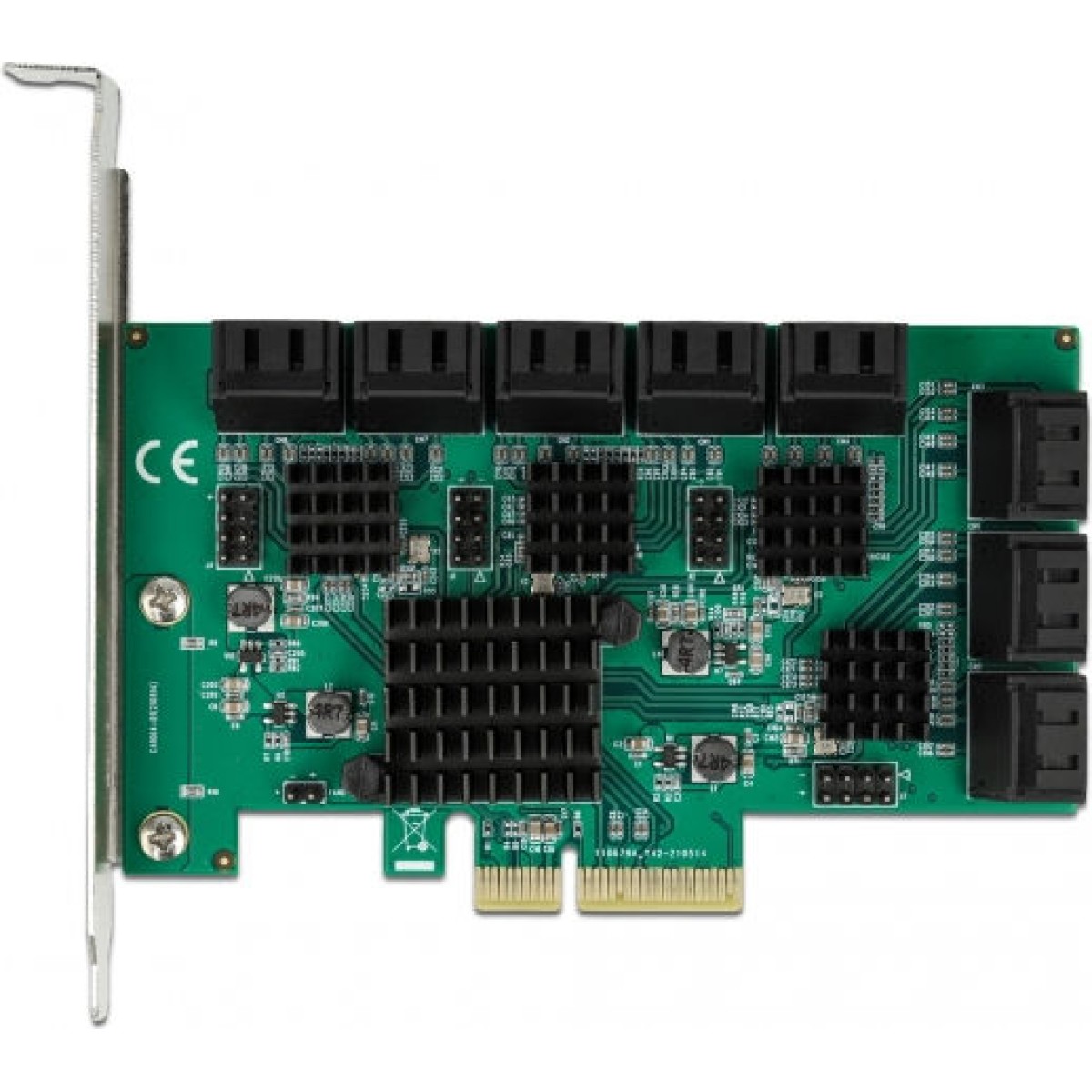 DeLock Κάρτα PCIe σε 16 θύρες SATA 16