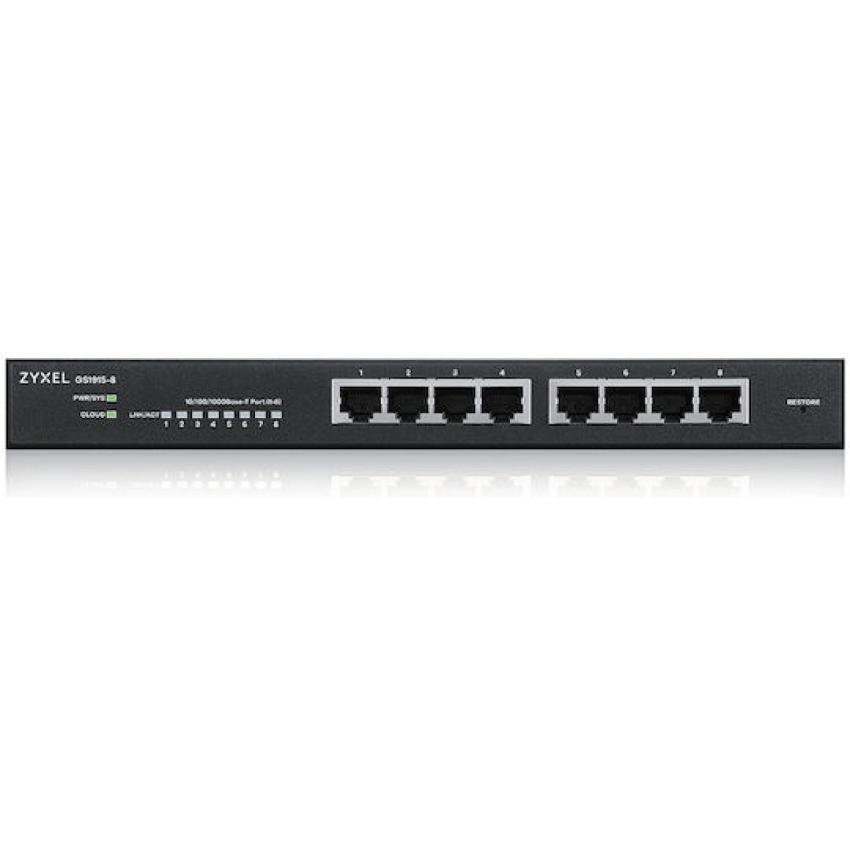 Zyxel GS1915-8 Managed L2 Switch με 8 Θύρες Gigabit (1Gbps) Ethernet