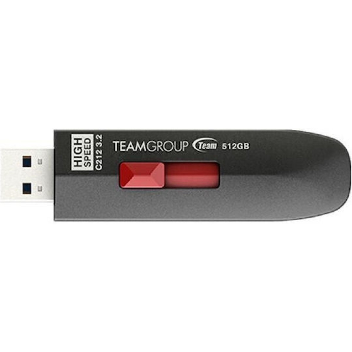 TeamGroup C212 512GB USB 3.2 Stick Μαύρο