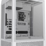 Thermaltake The Tower 500 Gaming Midi Tower Κουτί Υπολογιστή με Πλαϊνό Παράθυρο και RGB Φωτισμό Snow White