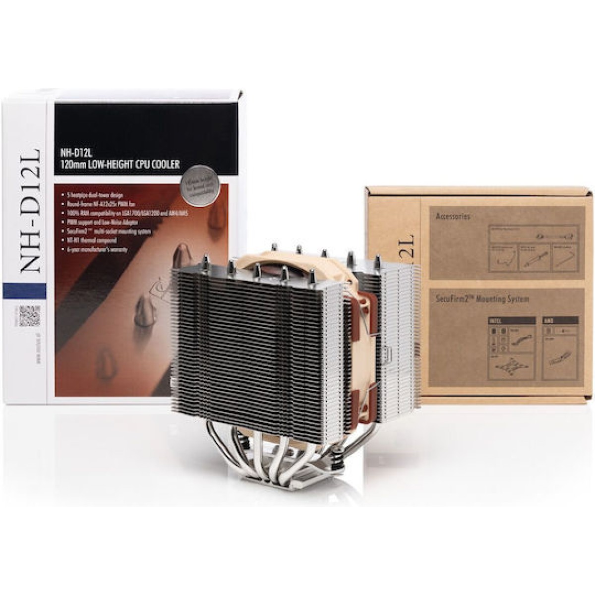 Noctua NH-D12L Ψύκτρα Επεξεργαστή για Socket AM4/AM5/1200/115x/1700