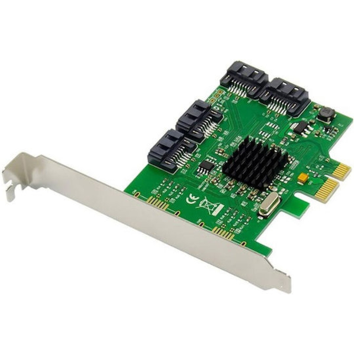 Dawicontrol Κάρτα PCIe σε 4 θύρες SATA