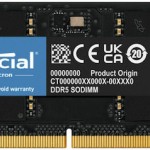 Crucial DDR5 με Module 1x32GB και Ταχύτητα 4800 για Laptop