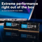 Crucial DDR5 με Module 1x32GB και Ταχύτητα 4800 για Laptop