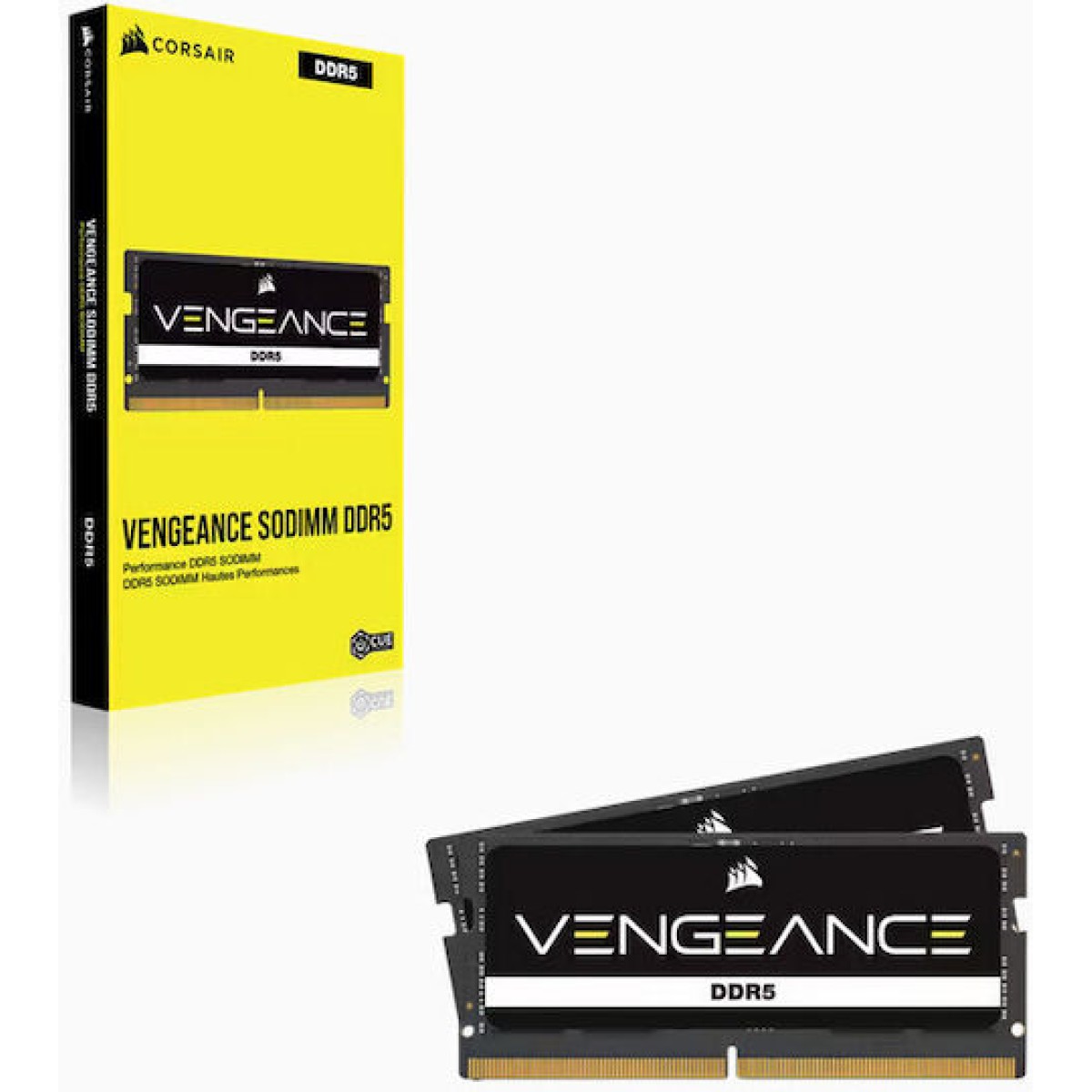 Corsair Vengeance DDR5 32GB RAM με 2x16GB Modules και Ταχύτητα 4800 για Laptop