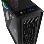 Sharkoon RGB Wave Gaming Midi Tower Κουτί Υπολογιστή με Πλαϊνό Παράθυρο Μαύρο