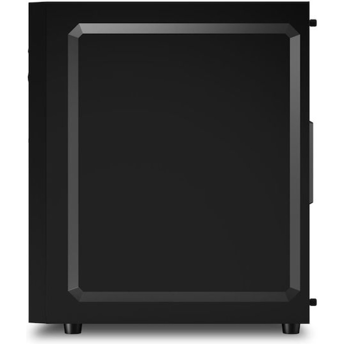 Sharkoon RGB Wave Gaming Midi Tower Κουτί Υπολογιστή με Πλαϊνό Παράθυρο Μαύρο