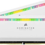 Corsair Dominator Platinum RGB DDR5 32GB RAM με 2x16GB Modules και Ταχύτητα 5200 για Desktop