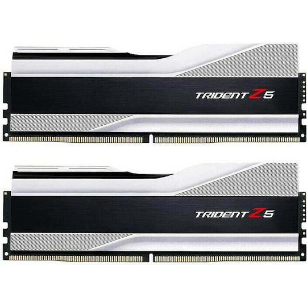 G.Skill Trident Z5 RGB XMP DDR5 32GB RAM με 2x16GB Modules και Ταχύτητα 6000 για Desktop