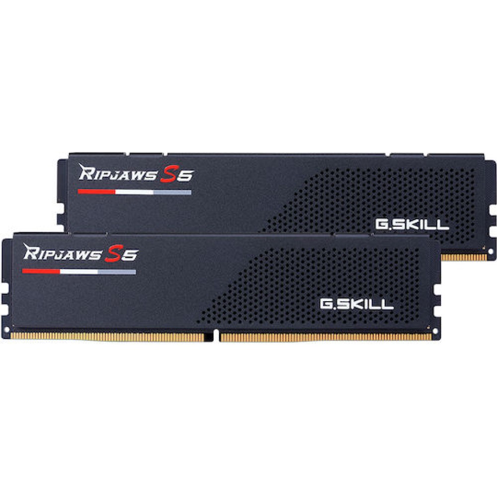 G.Skill Ripjaws S5 DDR5 64GB RAM με 2x32GB Modules και Ταχύτητα 6000 για Desktop