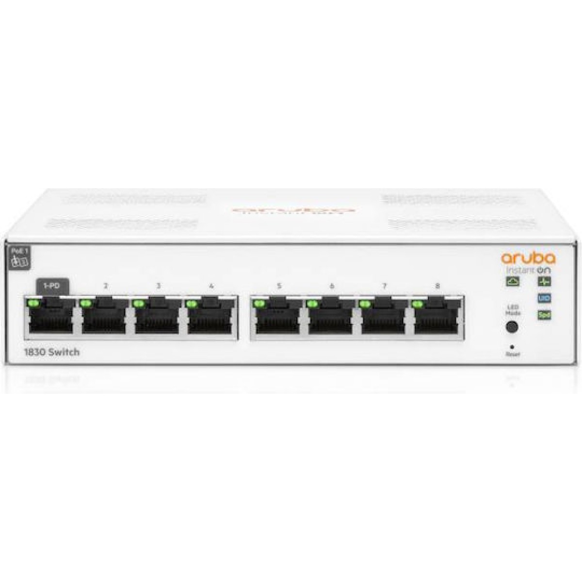 Aruba Aruba Instant On 1830 Managed L2 Switch με 8 Θύρες Gigabit (1Gbps) Ethernet