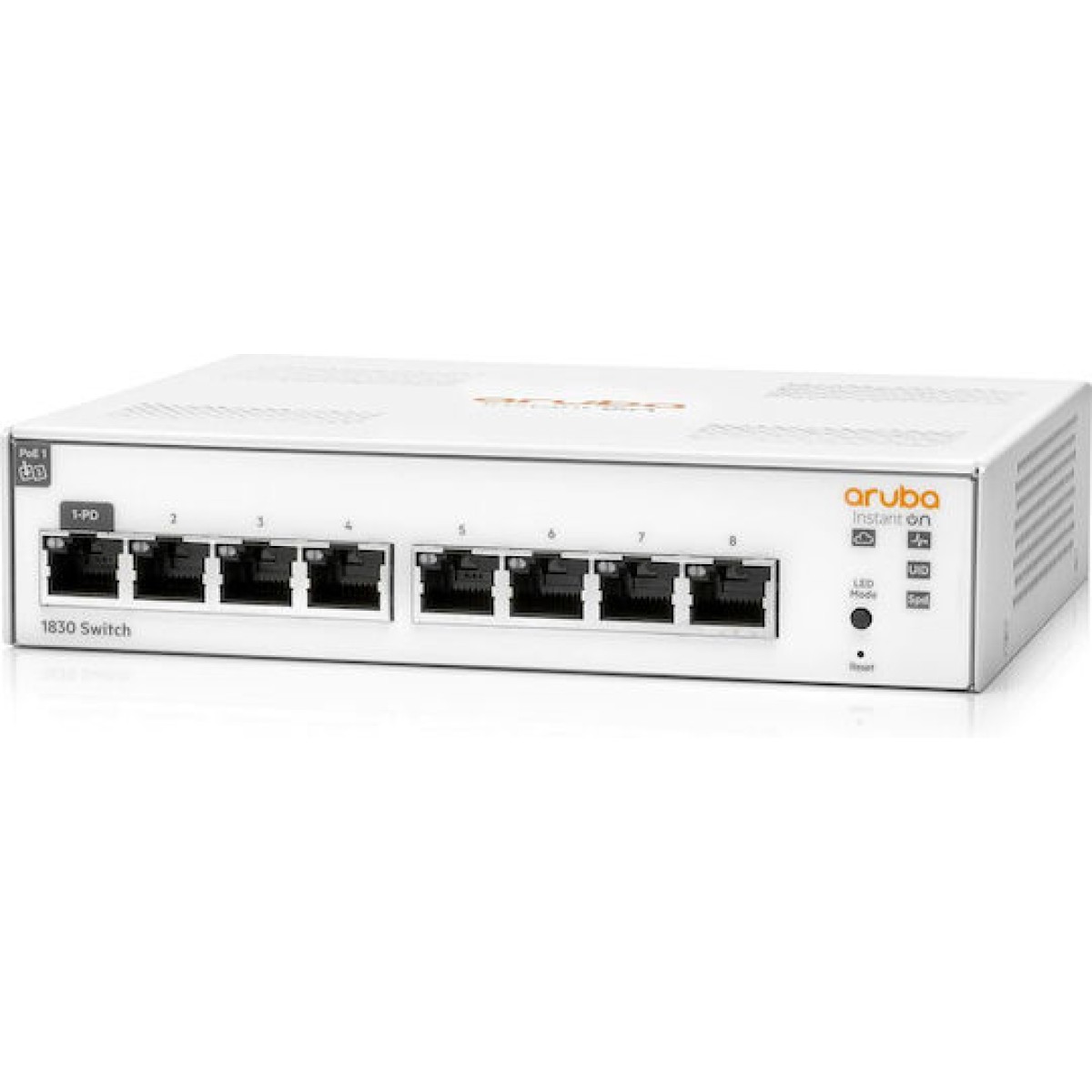 Aruba Aruba Instant On 1830 Managed L2 Switch με 8 Θύρες Gigabit (1Gbps) Ethernet