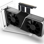 NZXT Vertical GPU Mounting Kit 175 mm PCIe 4.0x16 White