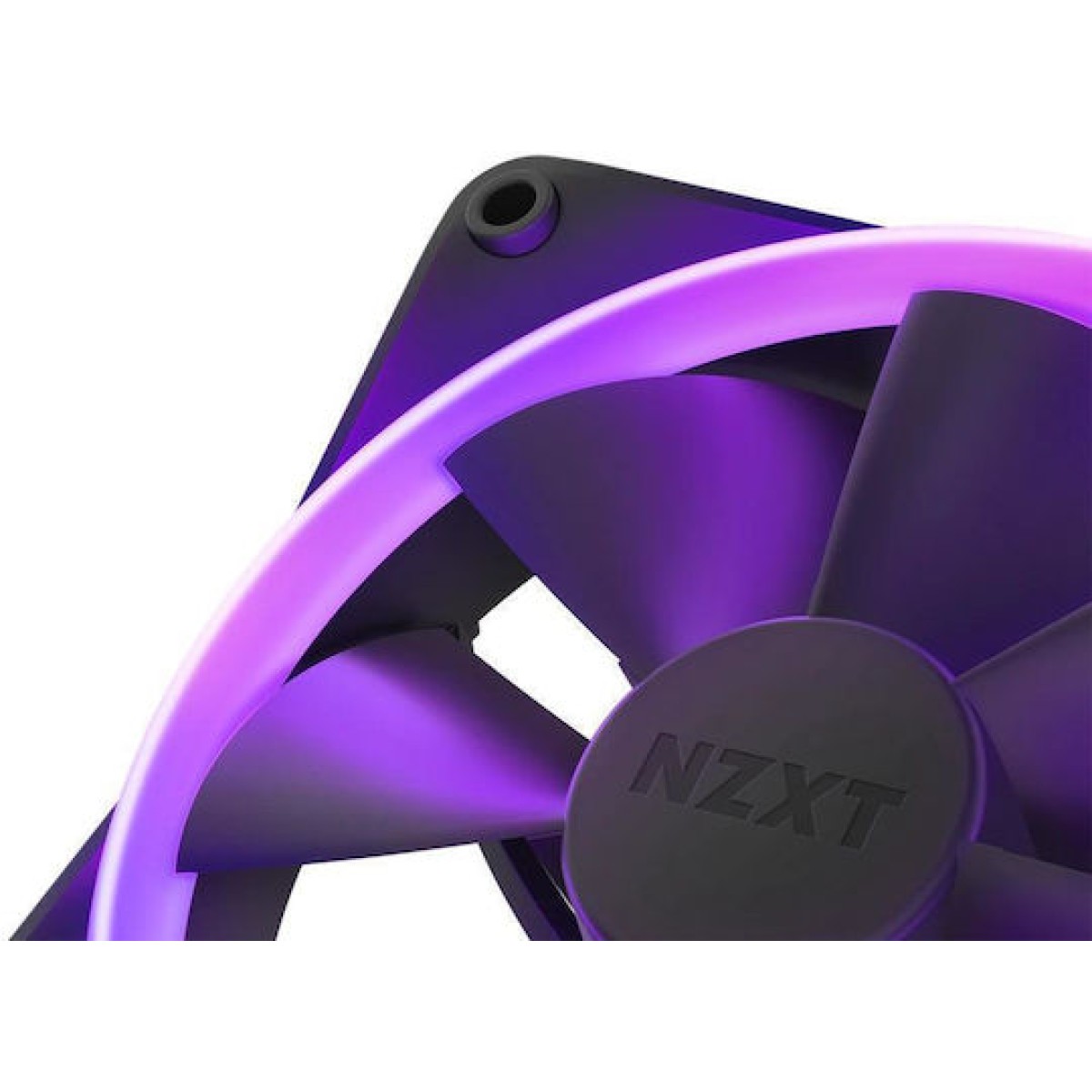 NZXT F140 RGB Case Fan με Σύνδεση 4-Pin PWM 2τμχ