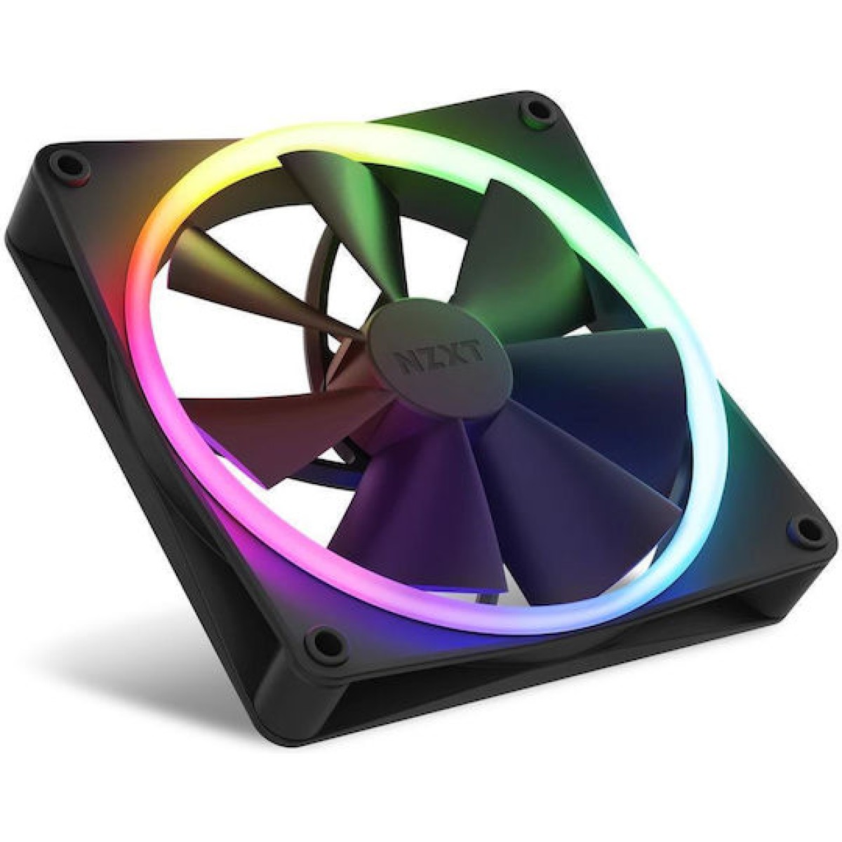NZXT F140 RGB Case Fan με Σύνδεση 4-Pin PWM 2τμχ