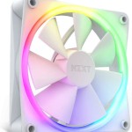 NZXT F120 RGB Case Fan με Σύνδεση 4-Pin PWM Λευκό