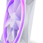 NZXT F120 RGB Case Fan με Σύνδεση 4-Pin PWM Λευκό