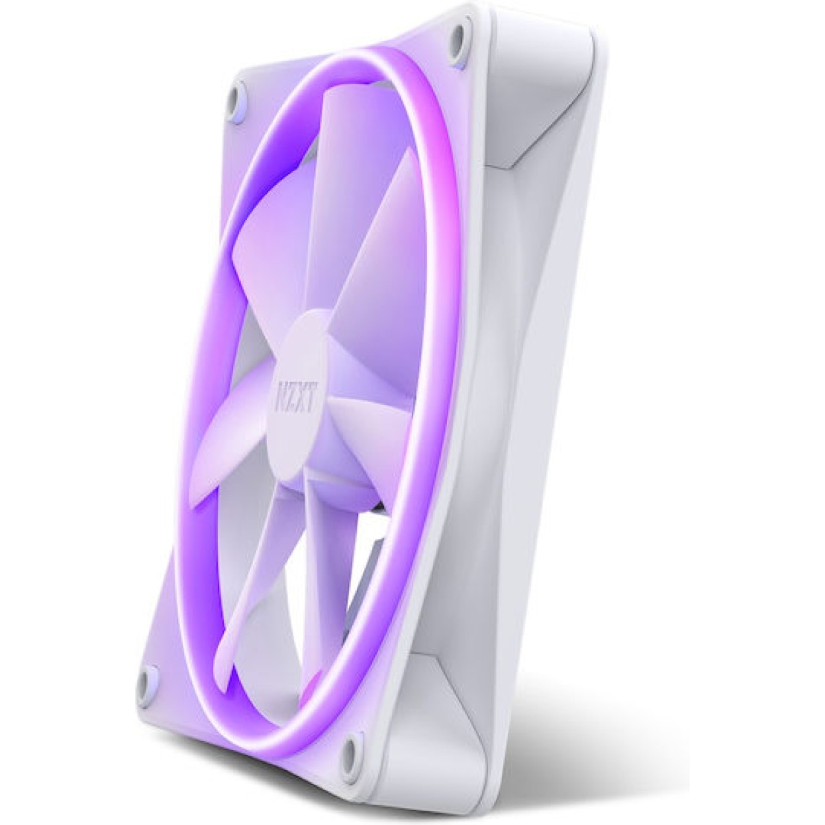 NZXT F140 RGB Case Fan με Σύνδεση 4-Pin PWM Λευκό