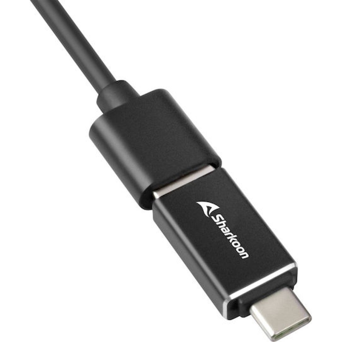 Sharkoon USB 3.2 Hub 4 Θυρών με σύνδεση USB-A / USB-C / Ethernet