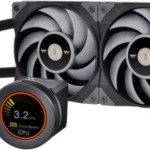 Thermaltake Toughliquid Ultra 240 Sync Υδρόψυξη Επεξεργαστή Διπλού Ανεμιστήρα 120mm για Socket AM4/1200/115x με RGB Φωτισμό