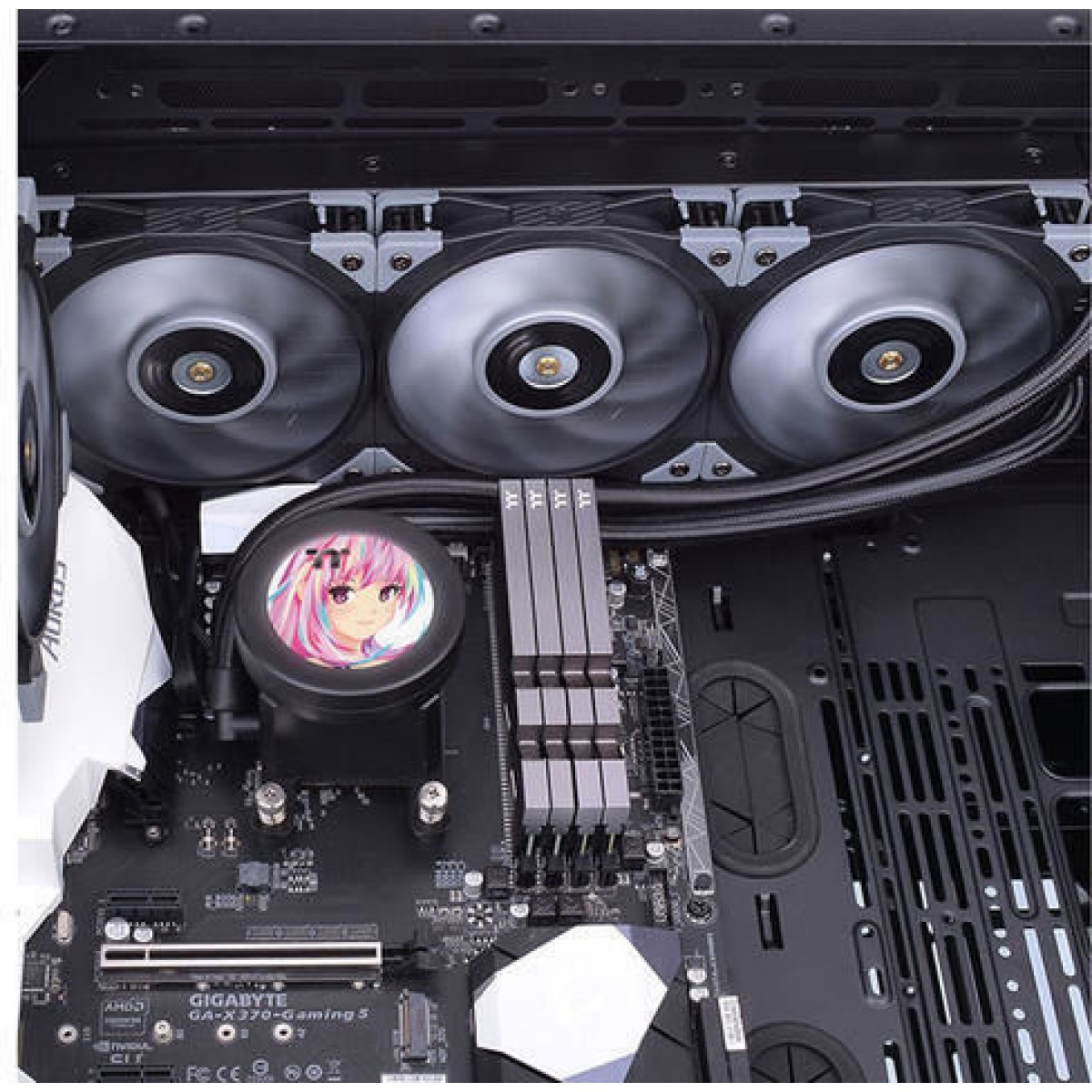 Thermaltake TOUGHLIQUID Ultra 360 Υδρόψυξη Επεξεργαστή Τριπλού Ανεμιστήρα 120mm για Socket AM4/1200/115x