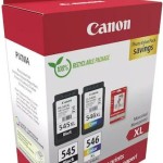 Canon PG-545/CL-546XL Γνήσιο Πακέτο 2 Μελανιών Εκτυπωτή InkJet Μαύρο / Πολλαπλό (Color) (8286B012)