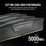 Corsair Vengeance DDR5 32GB RAM με 2x16GB Modules και Ταχύτητα 6200 για Desktop