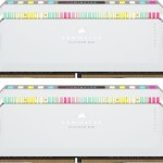 Corsair Dominator Platinum RGB DDR5 32GB RAM με 2x16GB Modules και Ταχύτητα 6200 για Desktop