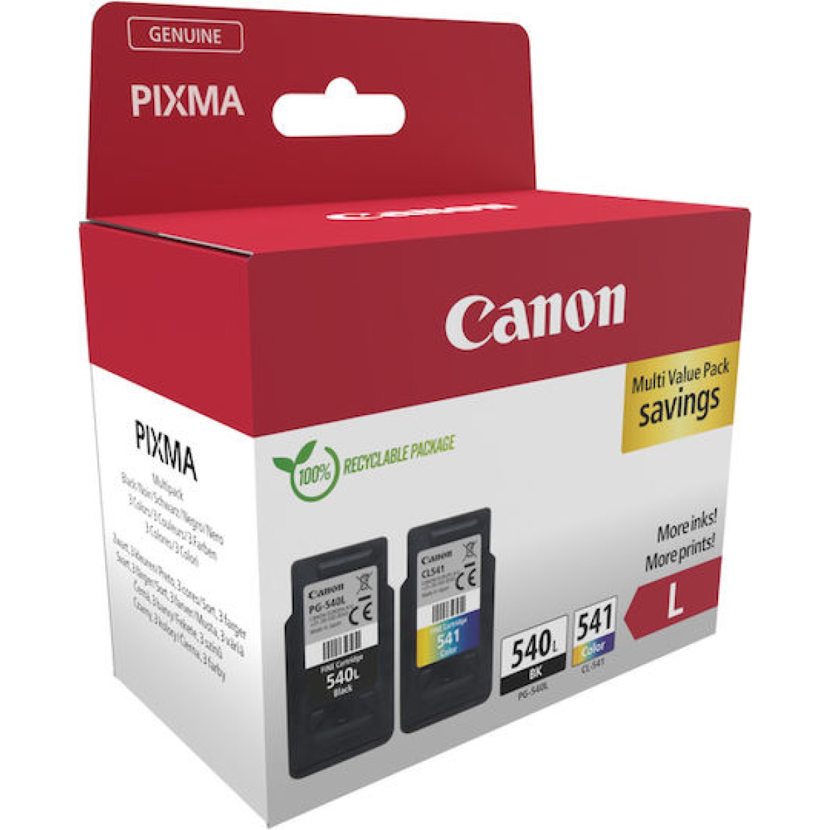 Canon Γνήσιο Photo Value Pack με 2 Μελάνια Εκτυπωτή InkJet Μαύρο / Πολλαπλό (Color) (5224B013)