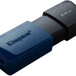Kingston Datatraveler Exodia M 64GB USB 3.2 Stick Μαύρο