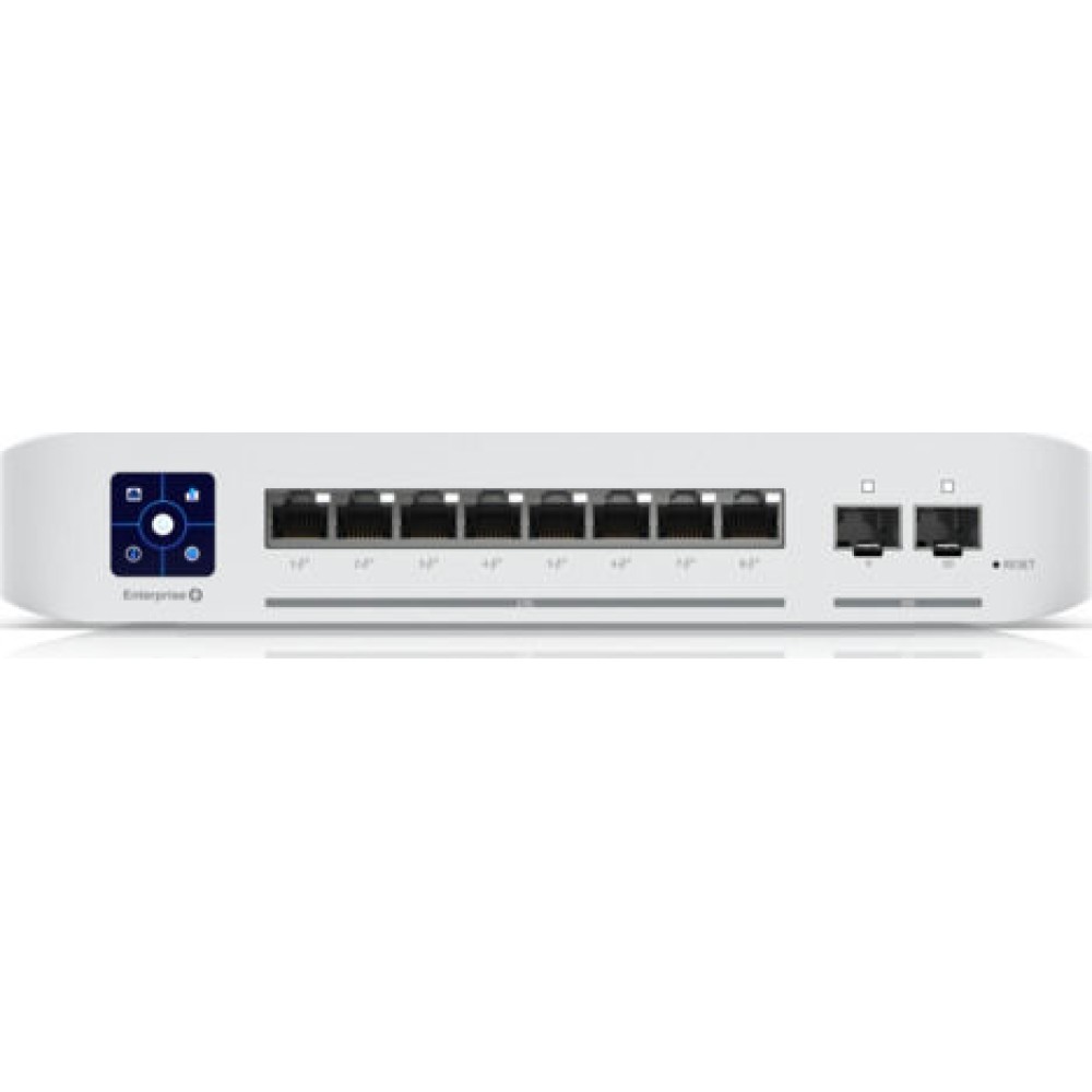 Ubiquiti UniFi Switch Enterprise 8 PoE Managed L3 PoE+ Switch με 8 Θύρες Ethernet και 2 SFP Θύρες